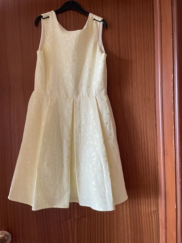 Dunnes occasion yellow dress - occasion,