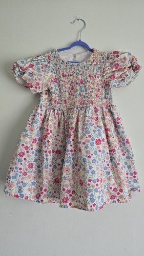 Dunnes girls dress floral - girls,