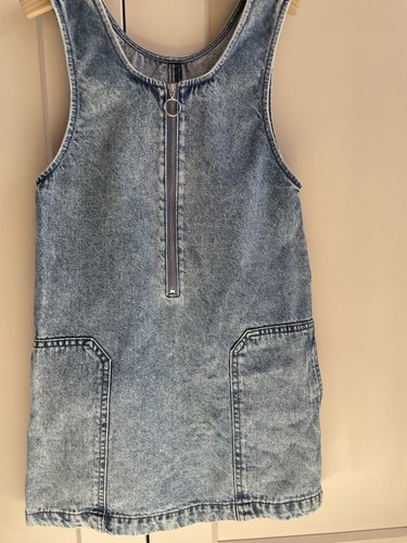 Girls dunnes denim pinafore - denim,